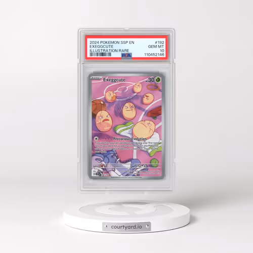 2024 Pokémon Ssp EN-Surging Sparks #192 Exeggcute - Illustration Rare (PSA 10 GEM MINT)