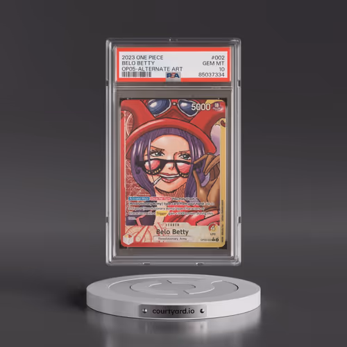 2023 One Piece Awakening of the New Era #002 Belo Betty - Alternate Art (PSA 10 GEM MINT)