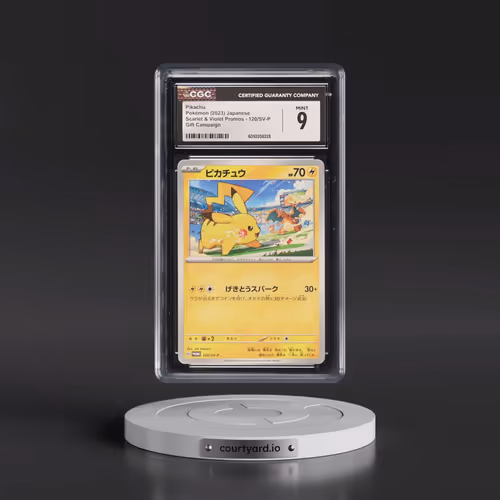 2022 Scarlet & Violet Promos #120/SV-P Pikachu - Gift Campaign (CGC 9 MINT)