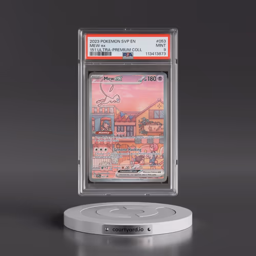 2023 Pokémon Svp EN-SV Black Star Promo #053 Mew EX - Holo 151 Ultra-Premium Collection (PSA 9 MINT)