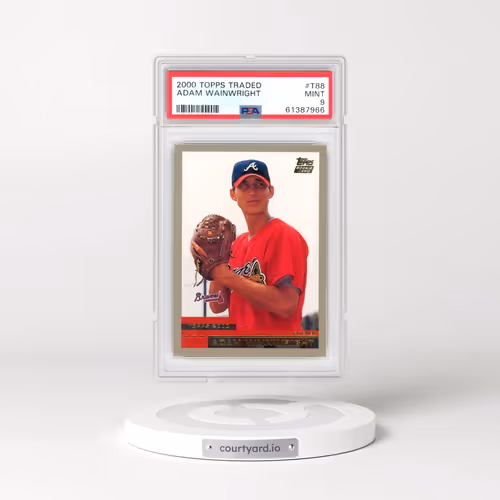 2000 Topps Traded #T88 Adam Wainwright (PSA 9 MINT)