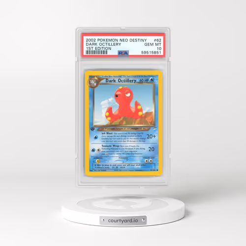 2002 Neo Destiny #62 Dark Octillery - 1st Edition (PSA 10 GEM MINT)