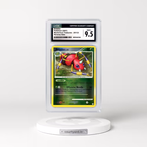 2007 Mysterious Treasures #20 Ariados - Holo (CGC 9.5 MINT+)