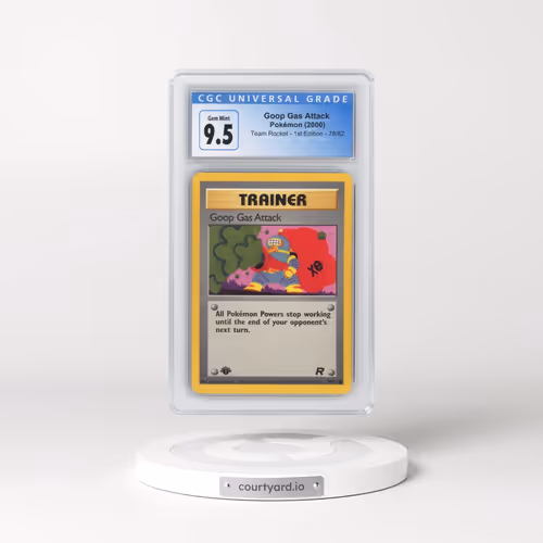 2000 Team Rocket #78/82 Goop Gas Attack - 1st Edition 1st Edition (CGC 10 GEM MINT)