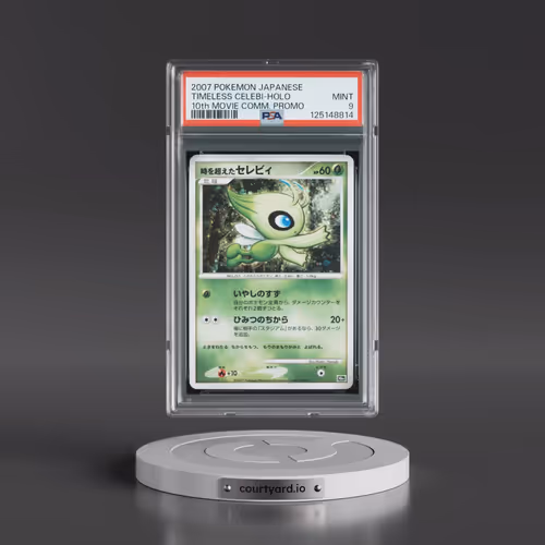 2007 Pokémon 10th Movie Commemoration Promo Timeless Celebi - Holo (PSA 9 MINT)