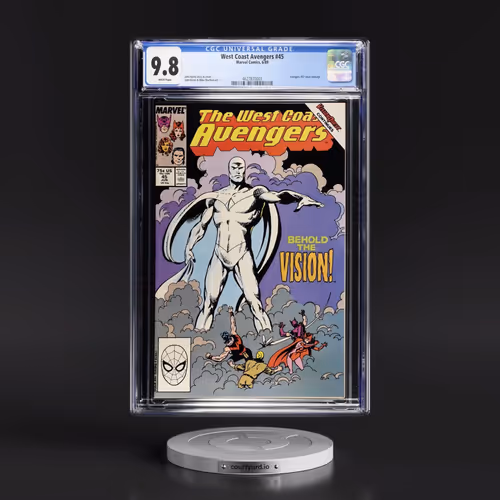 West Coast Avengers #45 CGC 9.8 White Pages (Marvel Comics, 6/89)