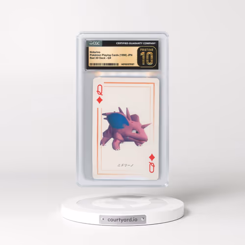 1998 Red 3D Deck (Charizard and Pokeballs) #Q⦠Nidorino (CGC 10 PRISTINE)