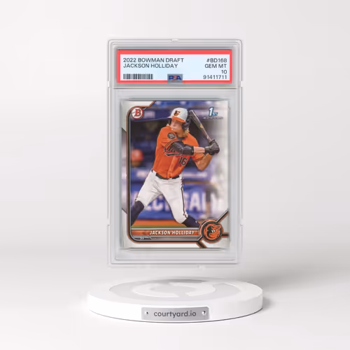 2022 Bowman Draft #BD168 Jackson Holliday (PSA 10 GEM MINT)