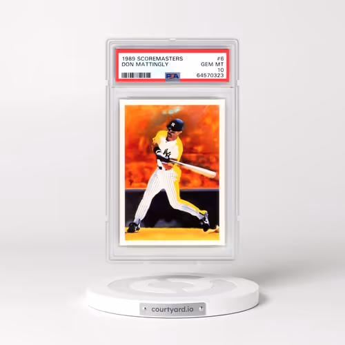 1989 Scoremasters #6 Don Mattingly (PSA 10 GEM MINT)