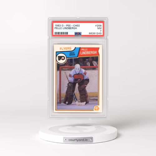 1983 O-Pee-Chee #268 Pelle Lindbergh (PSA 7 NM)