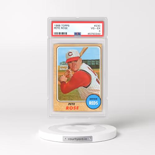 1968 Topps #230 Pete Rose (PSA 4 VG-EX)