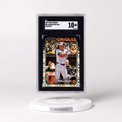 2024 Topps Chrome #88 Jackson Holliday - Xfractor (SGC 10 GEM MINT)