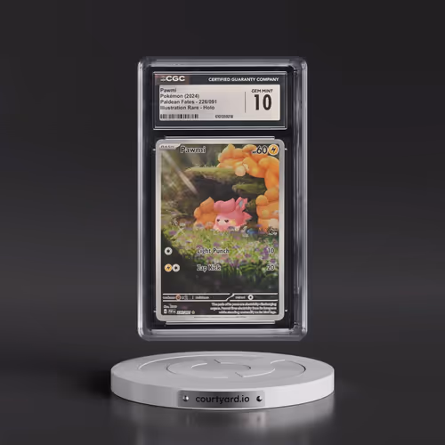 2024 Paldean Fates - PAF EN #226/091 Pawmi - Illustration Rare Holo (CGC 10 GEM MINT)