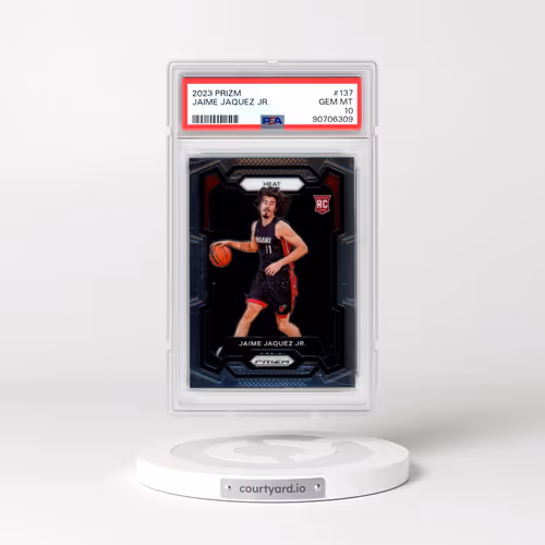 2023 Panini Prizm #137 Jaime Jaquez Jr. (PSA 10 GEM MINT)