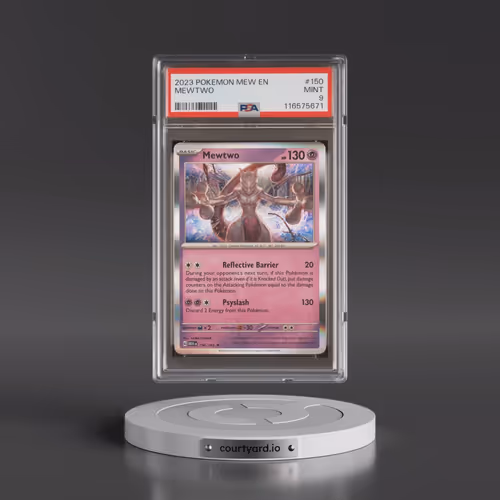 2023 Pokémon Mew EN-151 #150 Mewtwo (PSA 9 MINT)