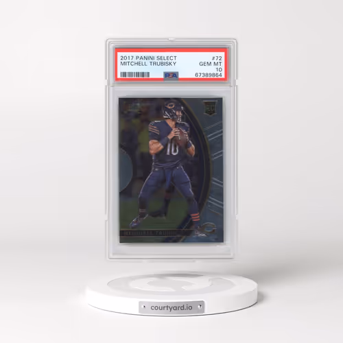 2017 Panini Select #72 Mitchell Trubisky (PSA 10 GEM MINT)