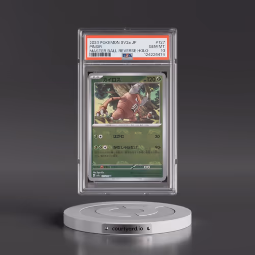 2023 Pokémon Sv2a-Pokémon 151 #127 Pinsir - Reverse Holo Master Ball (PSA 10 GEM MINT)