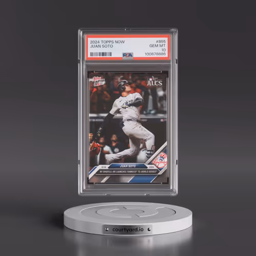 2024 Topps Now #855 Juan Soto (PSA 10 GEM MINT)