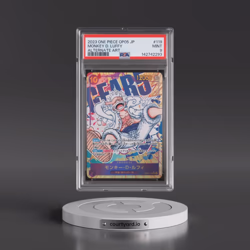 2023 One Piece Japanese Awakening of the New Era #119 Monkey D. Luffy - Alternate Art (PSA 9 MINT)