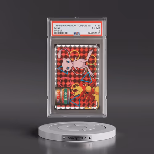 1998-99 Pokémon Topsun VS #151 Mew - Prism (PSA 6 EX-MT)