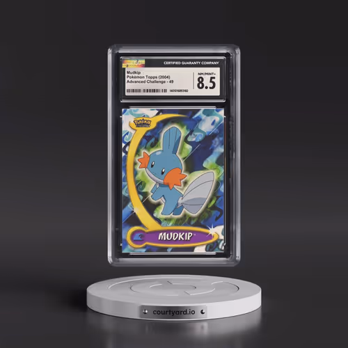 2004 Advanced Challenge #49 Mudkip (CGC 8.5 NM-MT+)