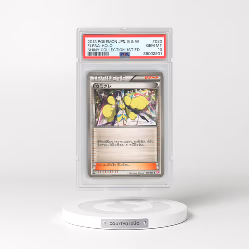 2013 Pokémon Black & White Shiny Collection #020 Elesa - 1st Edition Holo (PSA 10 GEM MINT)