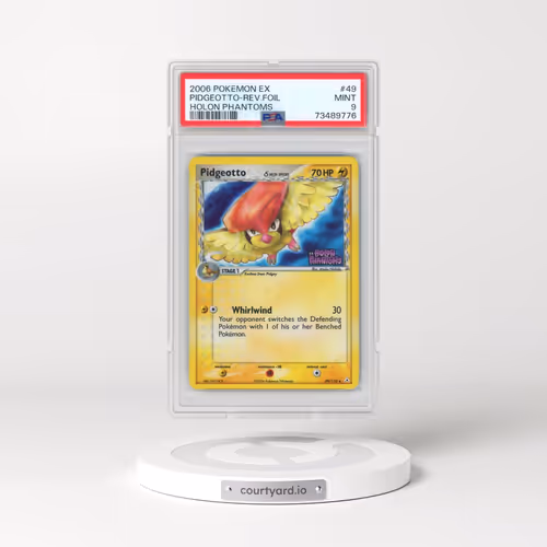 2006 Pokémon EX Holon Phantoms #49 Pidgeotto - Reverse Foil (PSA 9 MINT)