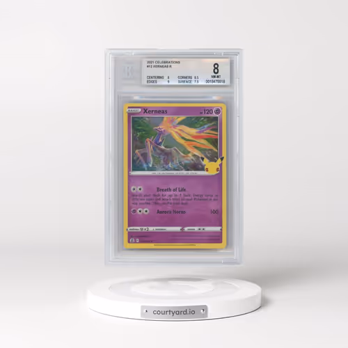 2021 Celebrations #012 Xerneas - Holo (BGS 8 NM-MT)