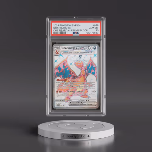 2023 Pokémon Svp EN-SV Black Star Promo #056 Charizard EX - Holo Charizard EX Premium Collection (PS