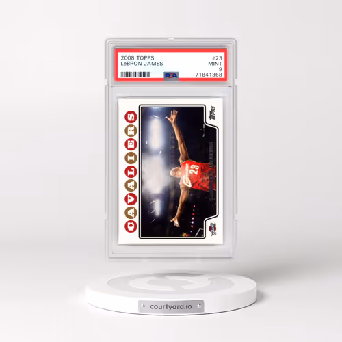 2008 Topps #23 LeBron James (PSA 9 MINT)