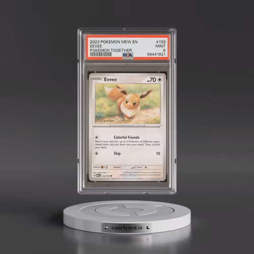 2023 Pokémon Mew EN-151 #133 Eevee - Pokemon Together (PSA 9 MINT)