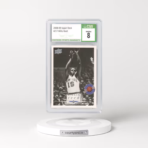 2008 Upper Deck #217 Willis Reed (CSG 8 NM-MT)