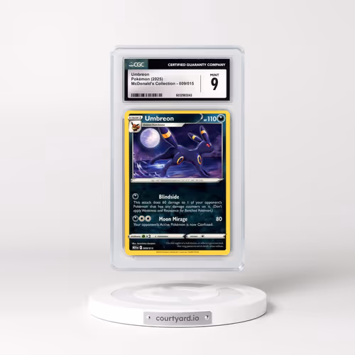 2025 Pokémon M24 EN-Mcdonald's Collection #009 Umbreon (CGC 9 MINT)