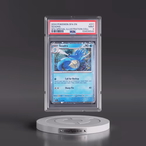2024 Pokémon Sfa EN-Shrouded Fable #011 Seadra - Shrouded Fable Special Illustration Collection (PSA