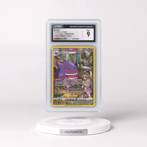 2022 Lost Origin #TG06/TG30 Gengar - Trainer Gallery Holo (CGC 9 MINT)