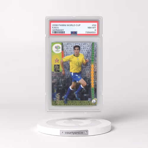 2006 Panini World Cup Germany #59 Kaka (PSA 8 NM-MT)