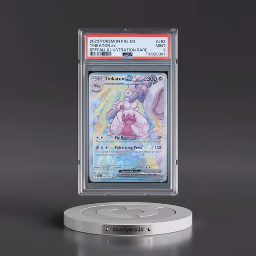 2023 Pokémon Pal EN-Paldea Evolved #262 Tinkaton EX - Holo Special Illustration Rare (PSA 9 MINT)