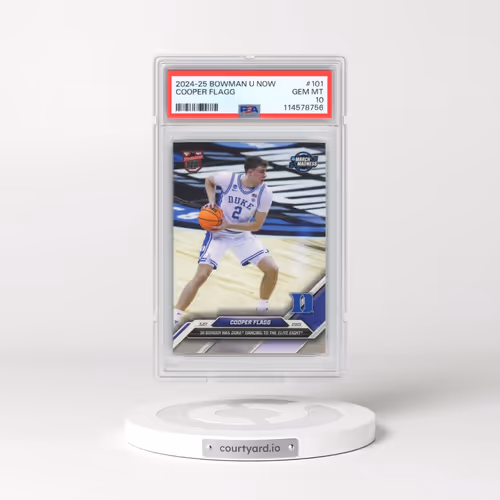 2024-25 Bowman U Now #101 Cooper Flagg (PSA 10 GEM MINT)
