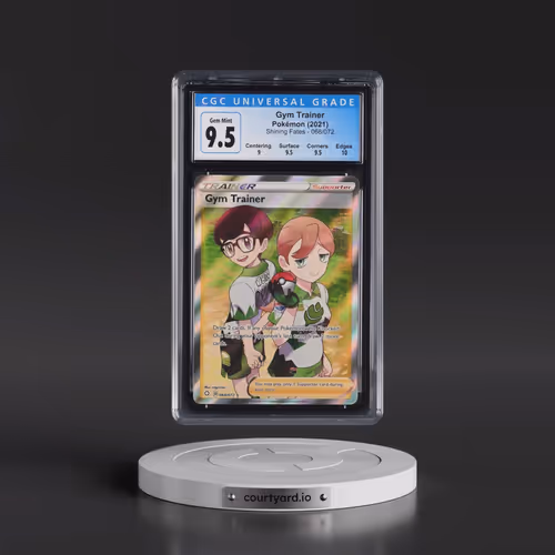 2021 Shining Fates #068/072 Gym Trainer (CGC 10 GEM MINT)