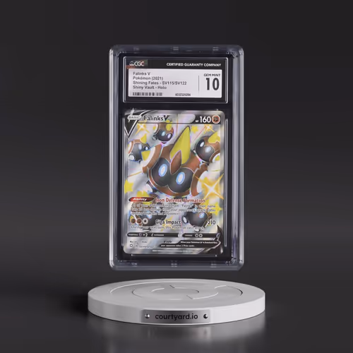 2021 Shining Fates #SV115/SV122 Falinks V - Shiny Vault Holo (CGC 10 GEM MINT)