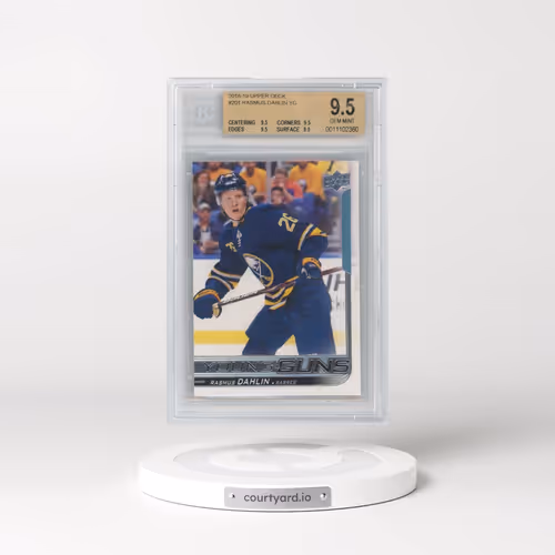2018 Upper Deck #201 Rasmus Dahlin (BGS 9.5 GEM MINT)