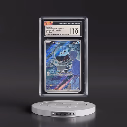 2023 Raging Surf #064/062 Mantyke - Art Rare Holo (CGC 10 GEM MINT)