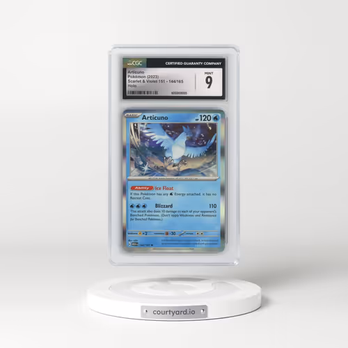 2023 Scarlet & Violet 151 - MEW EN #144/165 Articuno - Holo (CGC 9 MINT)