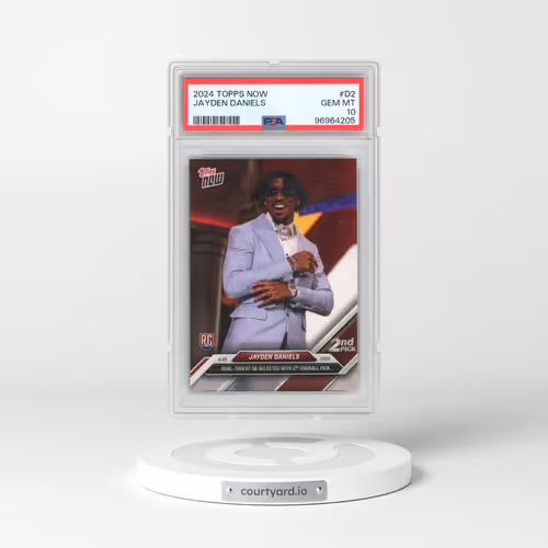 2024 Topps Now #D2 Jayden Daniels (PSA 10 GEM MINT)