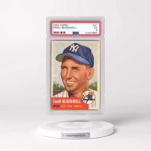 1953 Topps #31 Ewell Blackwell (PSA 5 EX)