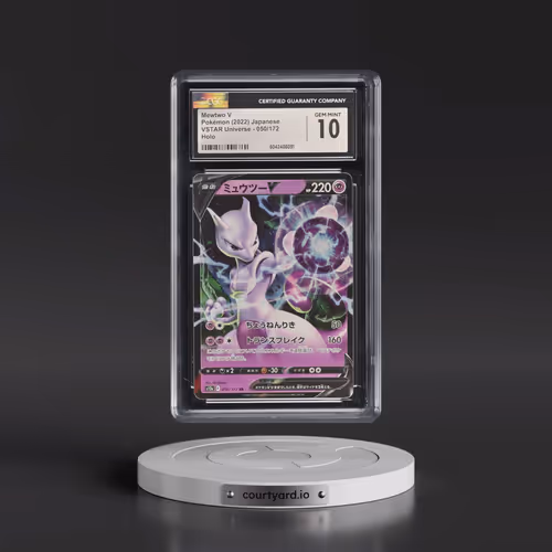 2022 VSTAR Universe #050/172 Mewtwo V - Holo (CGC 10 GEM MINT)
