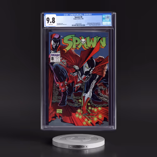 Spawn #8 CGC 9.8 White Pages (Image Comics, 2/93) - Universal