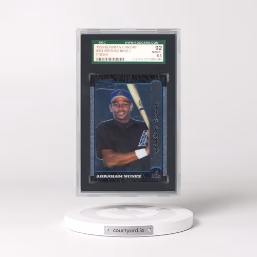 1999 Bowman Chrome #394 Abraham Nunez (SGC 8.5 NM-MT+)