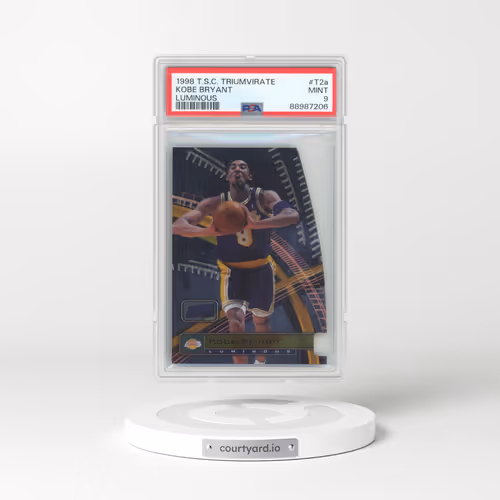 1998 Stadium Club Triumvirate #T2a Kobe Bryant - Luminous (PSA 9 MINT)