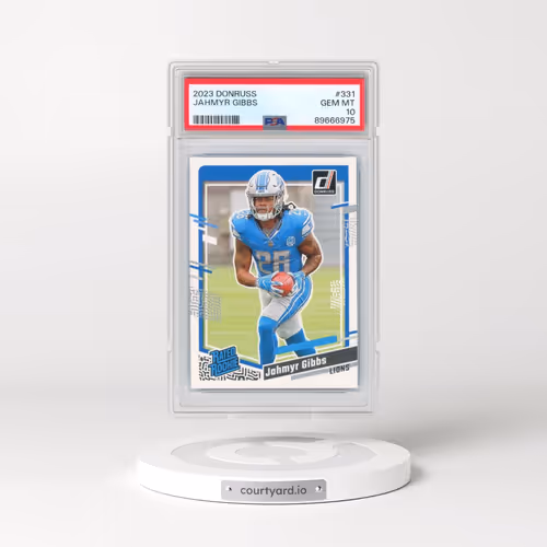 2023 Panini Donruss #331 Jahmyr Gibbs (PSA 10 GEM MINT)